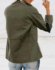 Helvano | Damenjacke mit Kragen und vier Taschen
