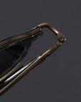 Helvano | Runde zweifarbige Sonnenbrille für Herren
