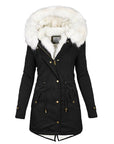 Helvano | Elegante Winterjacke mit Kapuze für Damen