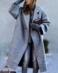 Helvano | Eleganter warmer Wintermantel für Damen