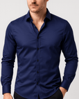 Helvano | Knitterfreies Stretch-Hemd für Herren