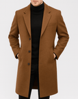 Helvano | Eleganter Wollmantel für Herren
