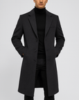 Helvano | Eleganter Wollmantel für Herren