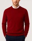 Helvano | Klassischer Kaschmir-Pullover für Herren