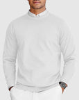 Helvano | Klassischer Herren-Pullover mit Rundhals