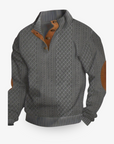 Helvano | Zopfmuster-Pullover für Herren