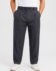 Helvano | Weite Herrenhose mit lockerem Schnitt
