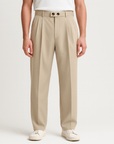 Helvano | Weite Herrenhose mit lockerem Schnitt