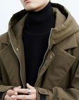 Helvano | Verlängerter Winter-Trenchcoat für Herren