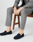 Helvano | Wildleder-Slipper mit flexibler Sohle für Herren