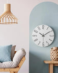 Helvano | Minimalistische Wanduhr fürs Wohnzimmer