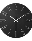 Helvano | Minimalistische Wanduhr fürs Wohnzimmer