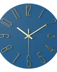 Helvano | Minimalistische Wanduhr fürs Wohnzimmer