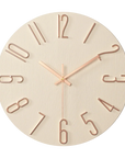 Helvano | Minimalistische Wanduhr fürs Wohnzimmer