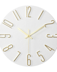 Helvano | Minimalistische Wanduhr fürs Wohnzimmer