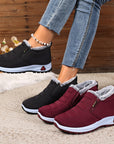 Helvano | Winter Slip-On Sneaker für Damen mit warmem Futter