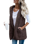 Helvano | Kuschelige Teddy-Weste für Damen