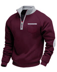 Helvano | Fleece-Pullover mit Halfzip für Herren