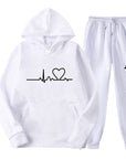 Helvano | Hoodie und Hose Set für Damen