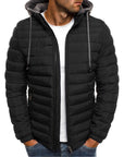 Helvano | Leichte Steppjacke mit Kapuze für Herren