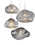 Helvano | Glas-Pendelleuchte Wolke im modernen Design