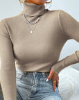 Helvano | Rollkragenpullover mit Rippstruktur für Damen