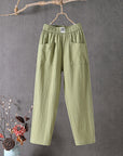 Helvano | Knöchellange gerade Hose für Damen