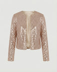 Helvano | Strickjacke mit Glitzereffekt für Damen