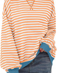Helvano | Sweatshirt für Damen mit bunten Streifen