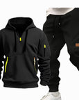Helvano | Herren Trainingsanzug mit Hoodie und Jogginghose