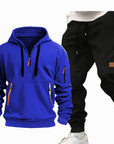 Helvano | Herren Trainingsanzug mit Hoodie und Jogginghose