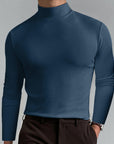 Helvano | Rollkragenpullover für Herren aus Baumwollmischung