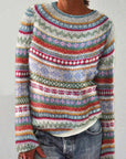 Helvano | Strickpullover mit Rundhalsausschnitt für Damen