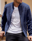 Helvano | Herren Wildlederoptik-Jacke