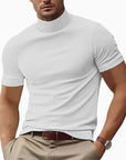Helvano | Rollkragen-Shirt Kurzarm für Herren