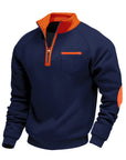 Helvano | Fleece-Pullover mit Halfzip für Herren