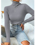Helvano | Rollkragenpullover mit Rippstruktur für Damen