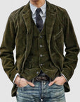 Helvano | Cord-Blazer für Herren mit modernem Schnitt