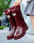 Helvano | Gummistiefel für Damen mit Schnürung