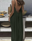 Helvano | Trägerkleid mit Spaghettiträgern für Damen