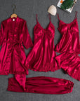 Helvano | Damen Pyjama-Set aus Satin