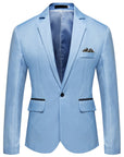 Helvano | Herren Sakko mit Satin-Finish