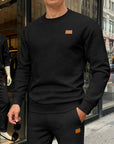 Helvano | Strukturstrick-Pullover für Herren