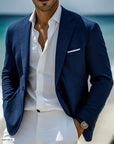 Helvano | Herren Blazer mit klassischem Revers