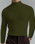 Helvano | Rollkragenpullover für Herren aus Baumwollmischung