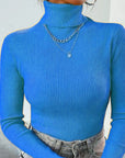 Helvano | Rollkragenpullover mit Rippstruktur für Damen
