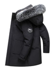 Helvano | Damen Winterparka mit abnehmbarer Kapuze und Kunstfell