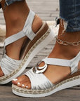 Helvano | Damen Keilsandalen mit Absatz