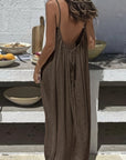 Helvano | Trägerkleid mit Spaghettiträgern für Damen