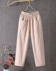 Helvano | Knöchellange gerade Hose für Damen